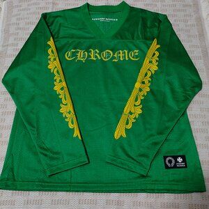Chrome Hearts Green Long Sleeve Jersey